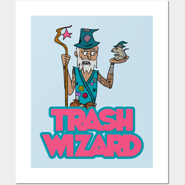 Trash Wizard's Familiar Wall Art by TRASHWIZARD